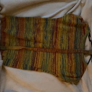 Bright and fun sweater dress.